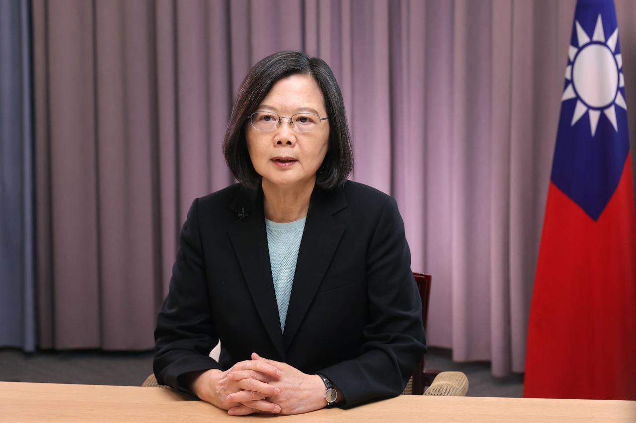 致函教宗響應2024「世界和平日文告」 總統：落實科技良善治理