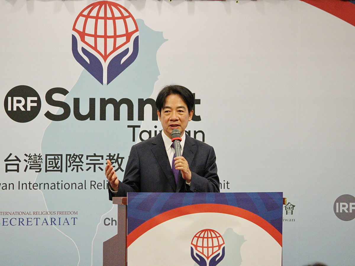 副總統：有專制就有宗教迫害 與民主陣營站在一起 (影音)