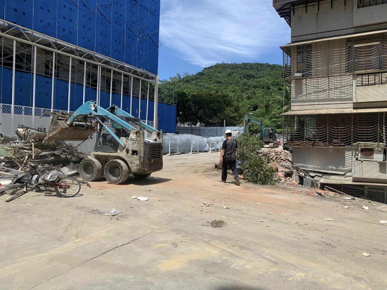 基泰建設損鄰 北市府估下午填平工地坍陷區