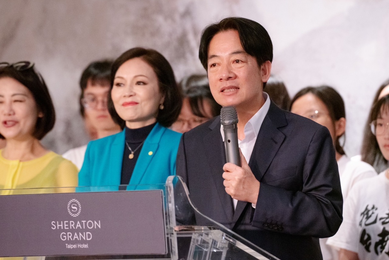 賴清德：愛和平、非暴力是民進黨創黨價值 堅守主權才能得真和平