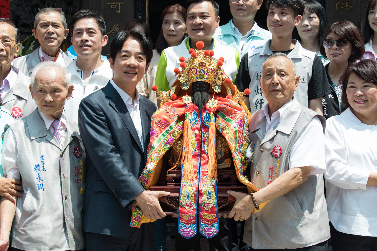 拋農業政見 賴清德：助嘉義設農業生物科技園區