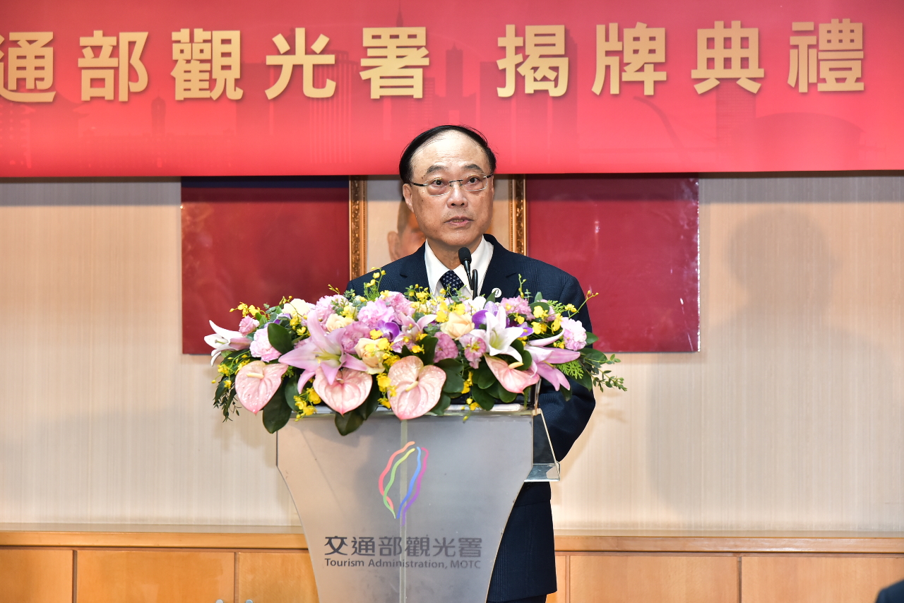 執掌首任觀光署長 周永暉：要做世界唯一