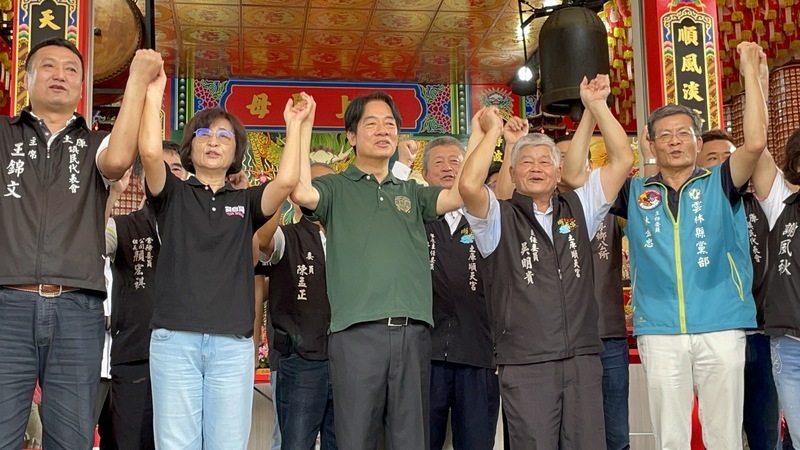 賴清德赴農業縣拉票 暢談老農津貼明年調升