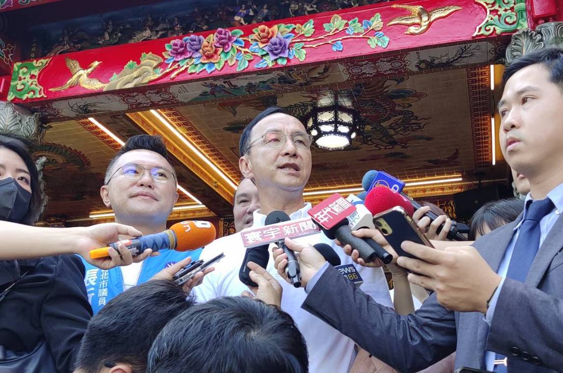 不分區名單換派系棄郭？朱立倫：謠言止於智者