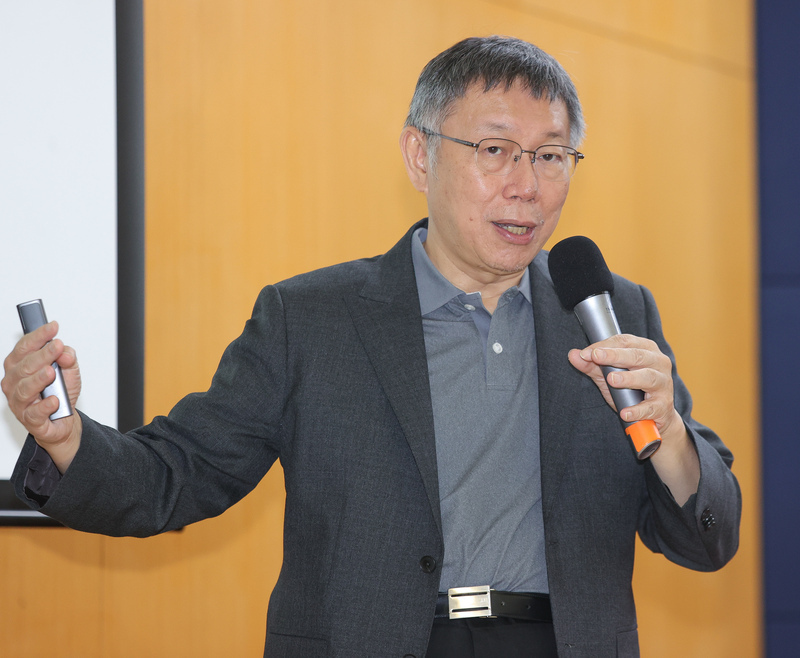 柯文哲 10／1 啟程2度訪美 將拜會科技能源產業