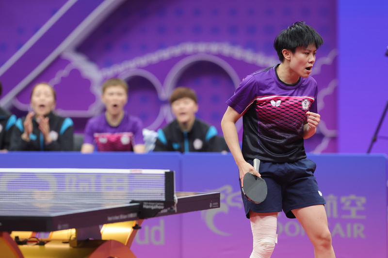 杭州亞運 / 鄭怡靜帶傷拚 連拿4局逆轉晉女單8強
