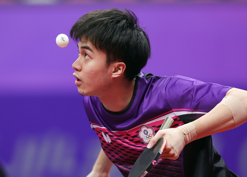 桌球世團賽 台灣男團3比2勝捷克