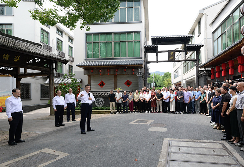 習近平藉亞運巡浙江 念念不忘共同富裕楓橋經驗