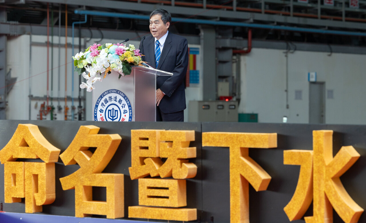 首艘國造潛艦從無到有 台船老董：外型我們畫的