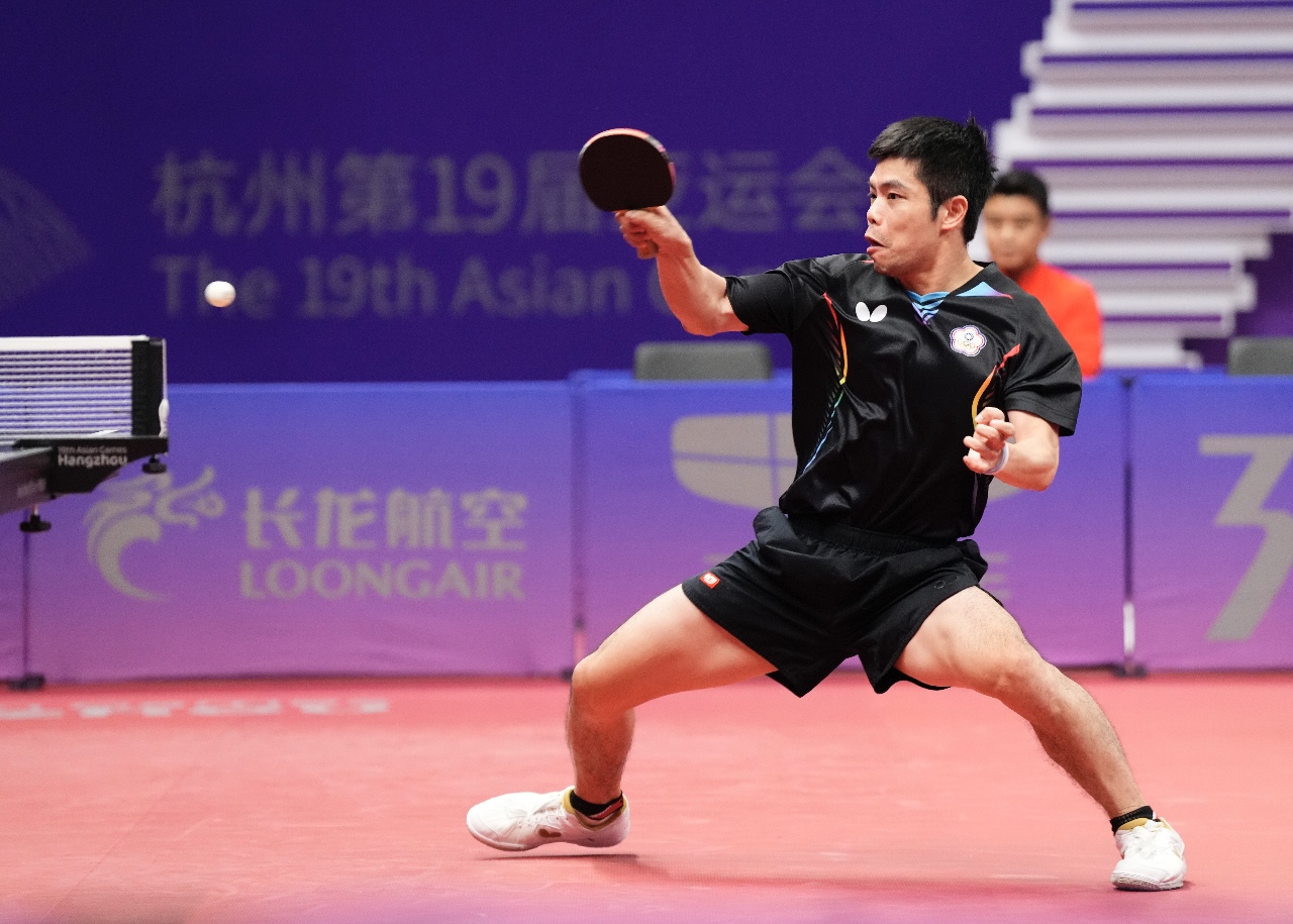 杭州亞運／不敵球王樊振東 莊智淵0:4落敗止步8強