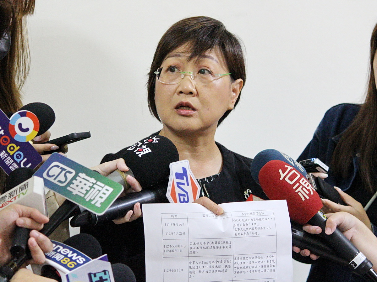 徐佳青：性騷案控訴者若不滿處理方式 就正式立案