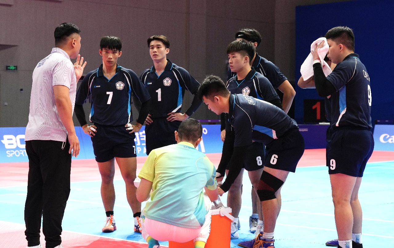 杭州亞運／男子卡巴迪輸伊朗 抱回隊史首面銅牌