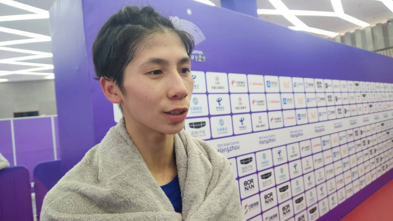 杭州亞運／兌現承諾！林郁婷打敗印度 「拳」進金牌戰