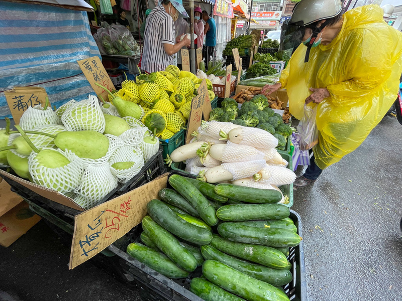 放颱風假大台北菜價不漲反驟跌2成 農糧署：特殊狀況