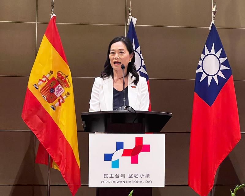 西班牙駐處國慶酒會 參眾議員踴躍出席表達支持