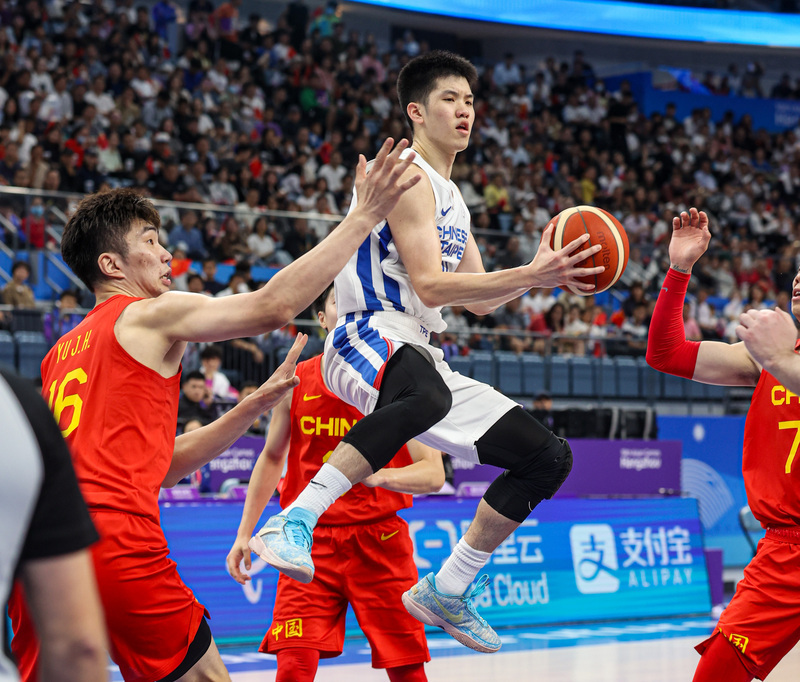 杭州亞運／台灣男籃慘輸中國28分 第四作收