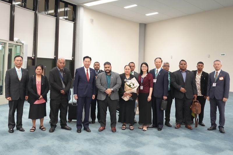 諾魯總統今抵台訪問 總統府盼持續深化台諾邦誼