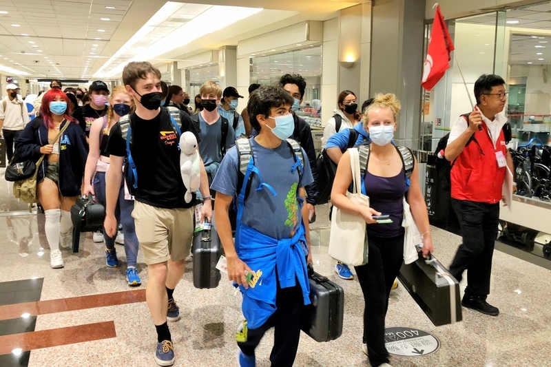 UCLA棕熊行進樂隊抵台 文總：國慶演出象徵台美情誼