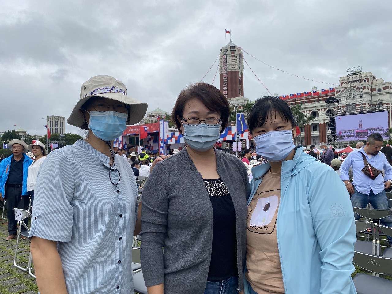 國慶大會熱鬧登場 民間老中青各展活力支持