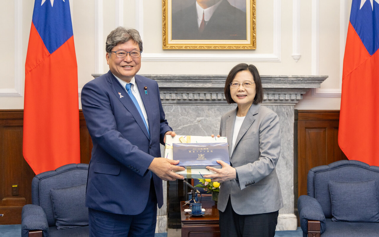 接見日本眾議員訪團 總統盼台日持續做彼此堅實夥伴