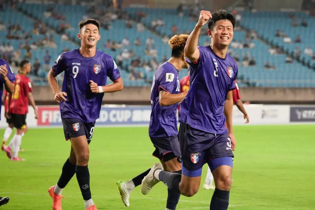 游耀興梅開二度 2026世界盃資格賽台灣4比0勝東帝汶
