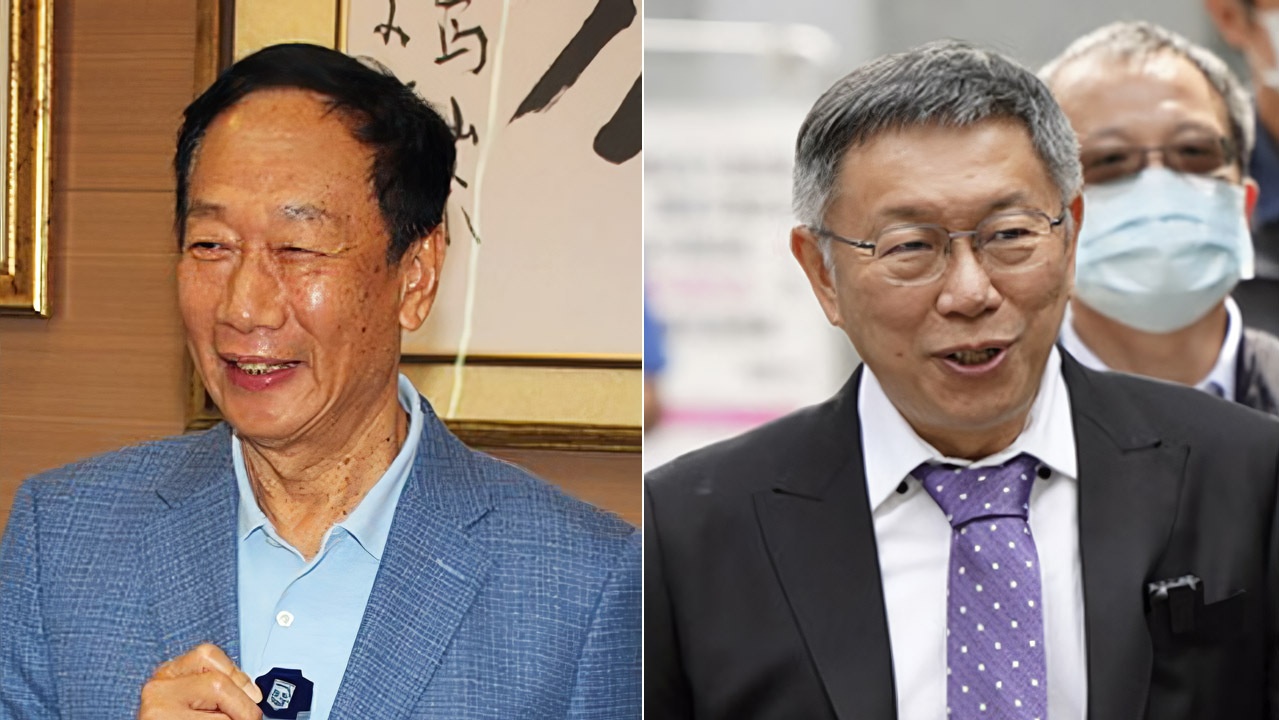 郭柯怎麼合 郭台銘：已有副手沒有誰配誰 只有怎麼合作