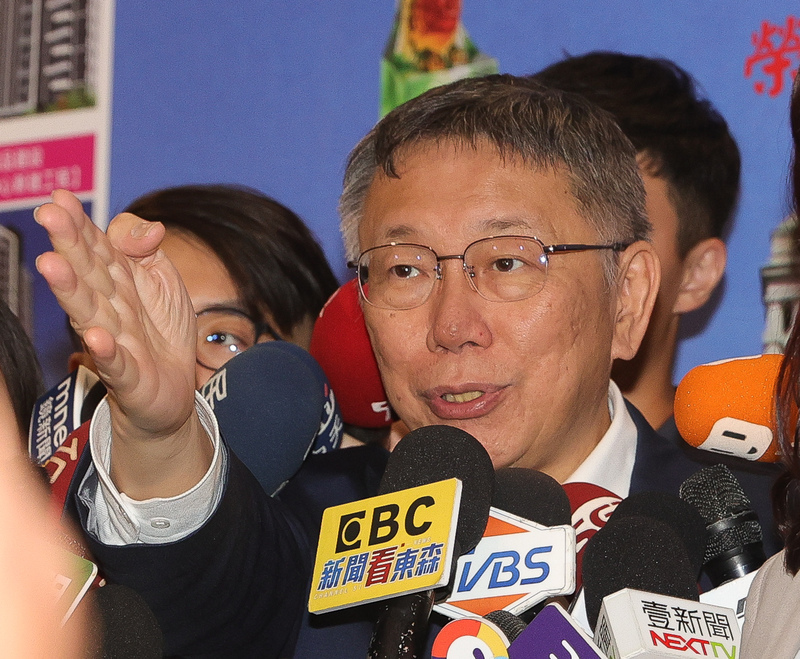 柯文哲：整合看似觸礁 但與朱都認同第3波民主革命