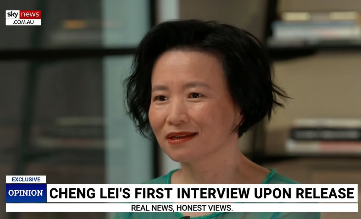 澳籍記者成蕾獲釋首受訪：自己像新生兒般脆弱