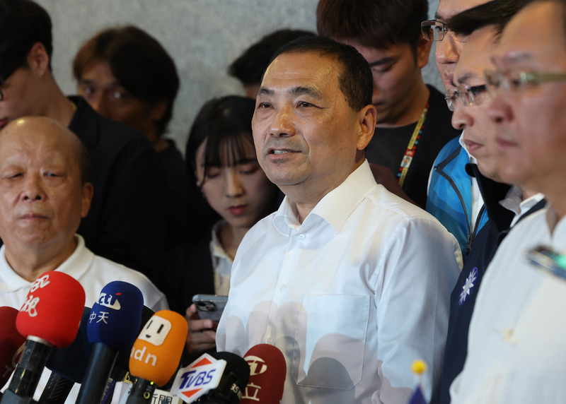 馬英九建議全民調 侯友宜：尊重 盼政黨協商有結果