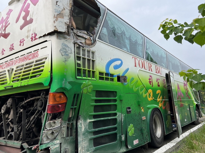 國3斗六段4死重大事故 遊覽車司機過失致死送辦