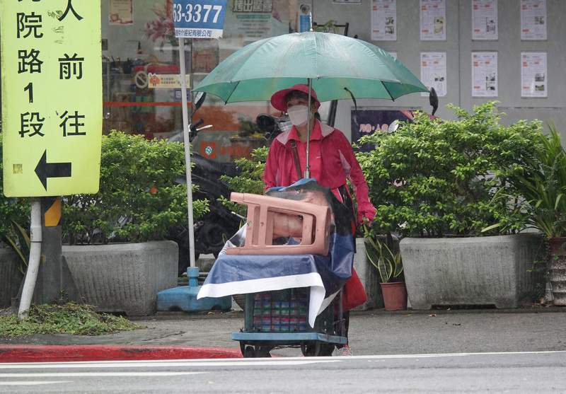 桃園以北降雨機率提高 北海岸東北部大雨豪雨