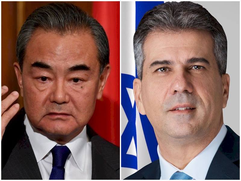 王毅與以色列外長通話 稱中國將竭力促成以巴和解