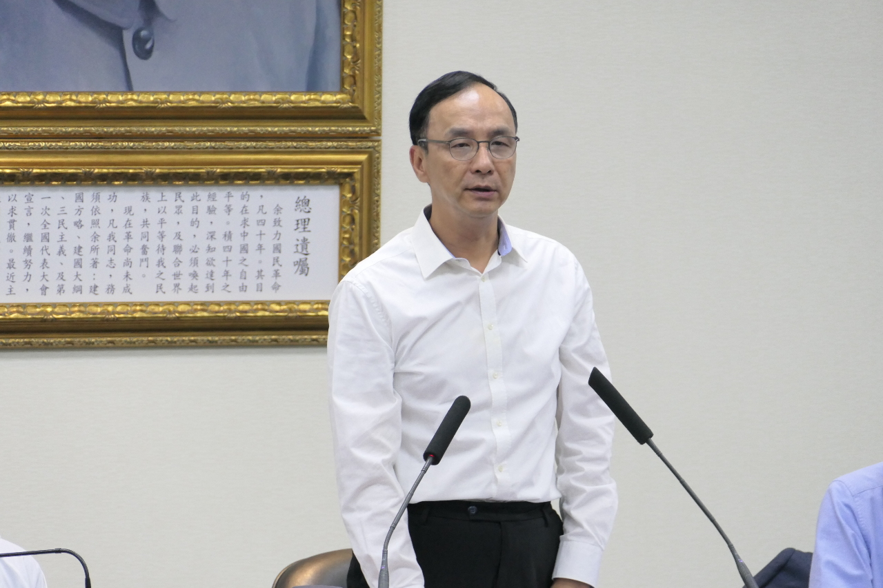 朱立倫：藍白合絕不是淘汰賽 請柯文哲換位思考