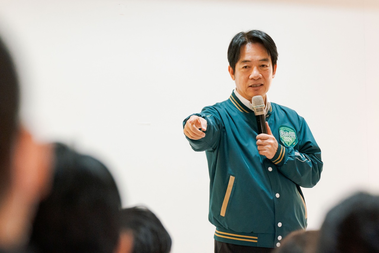 赴海大演講 賴清德：會致力確保印太航行飛越自由