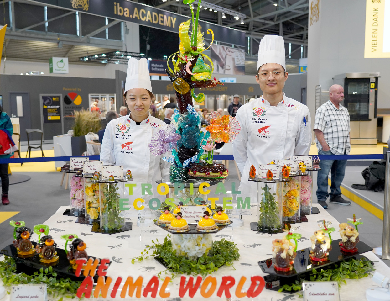 國旗飄揚、Team Taiwan響徹會場！IBA點心大賽台最年輕選手奪季軍