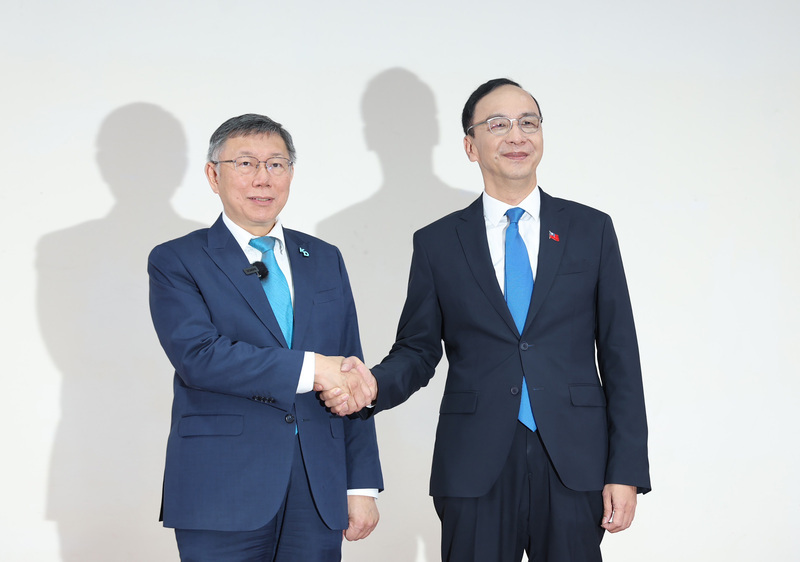 藍白今政黨協商 朱柯共同聲明：共同努力大選 立委席次相互支援