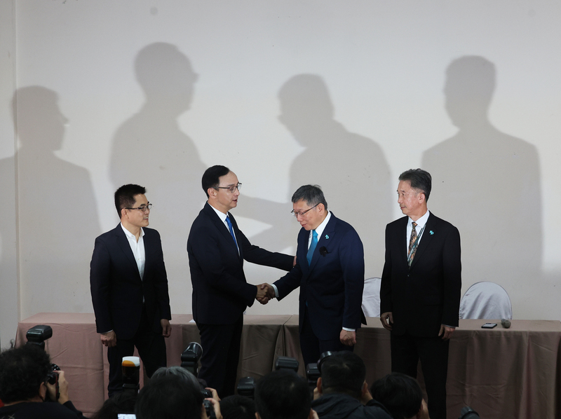 開放柯文哲站台？ 朱立倫：要跟總統選舉一起談