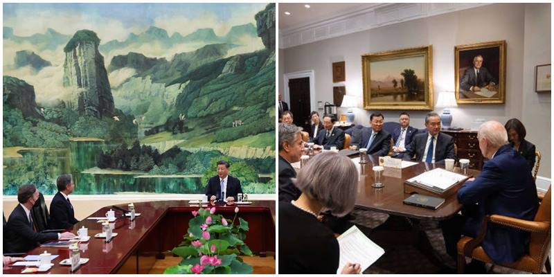 以眼還眼？比照習近平見布林肯 拜登也讓王毅「聽訓」