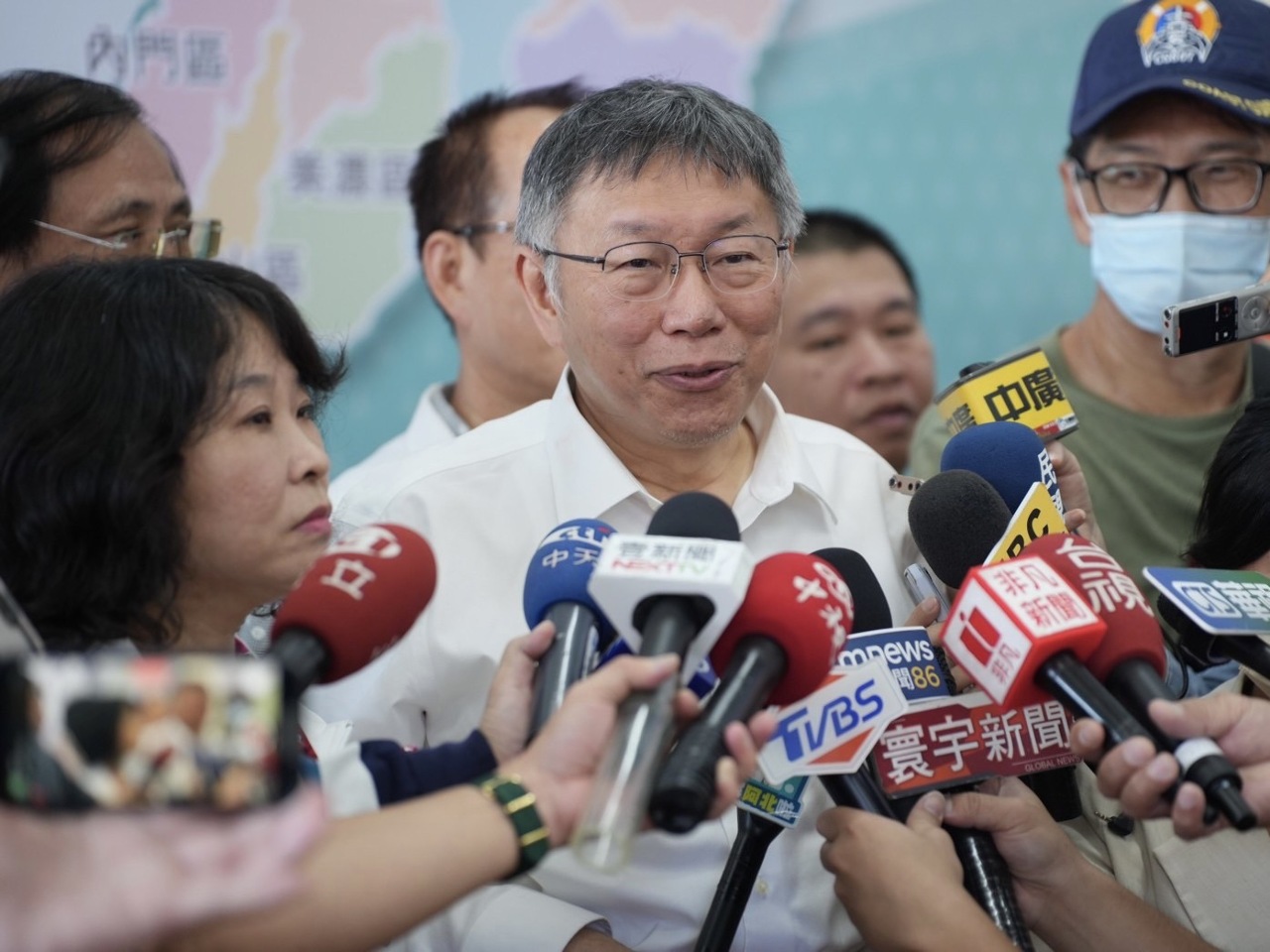 柯郭合近日成形？柯文哲：不用想太多