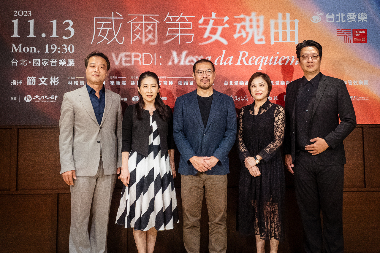 台北愛樂攜手簡文彬  250人陣容再現威爾第《安魂曲》