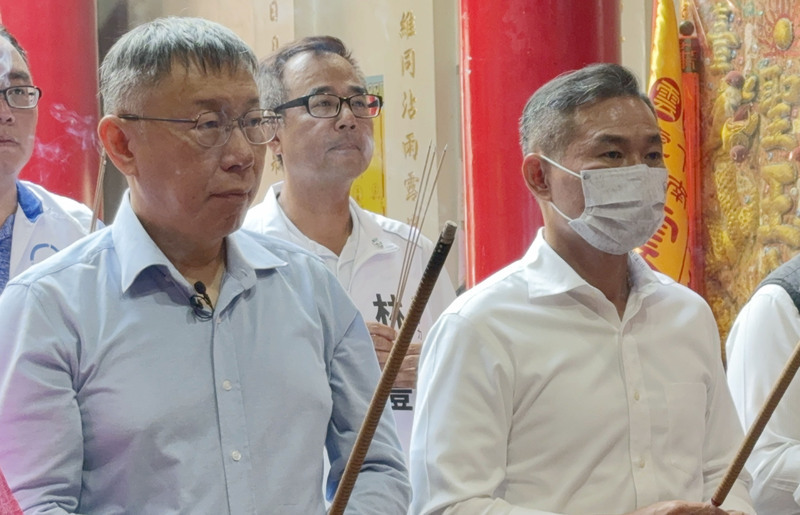 柯文哲雲林同框國民黨選將 衣服穿搭耐人尋味