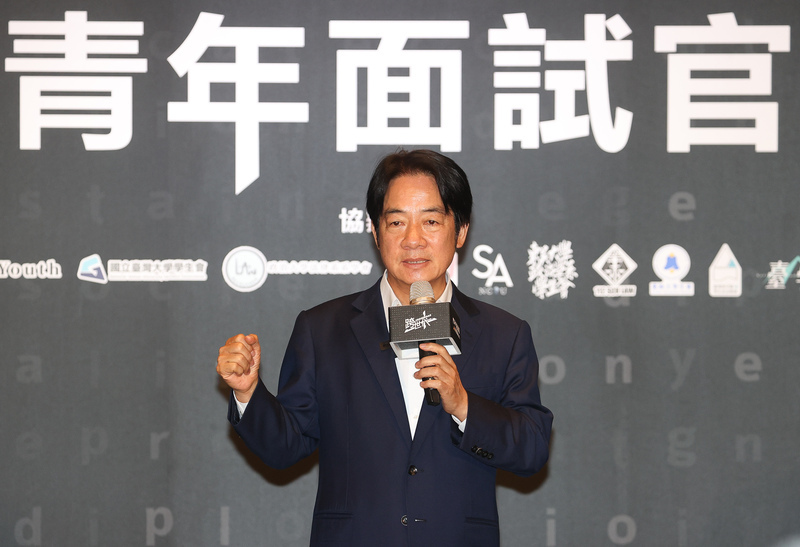 賴清德：支持役期恢復為1年 但沒有延長的計畫