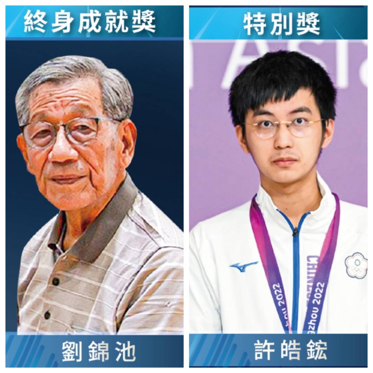112年體育運動精英獎入圍名單公布 許皓鋐奪特別獎