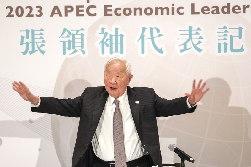張忠謀與10多位領袖互動 與拜登互動多但無「拜張會」(影音)