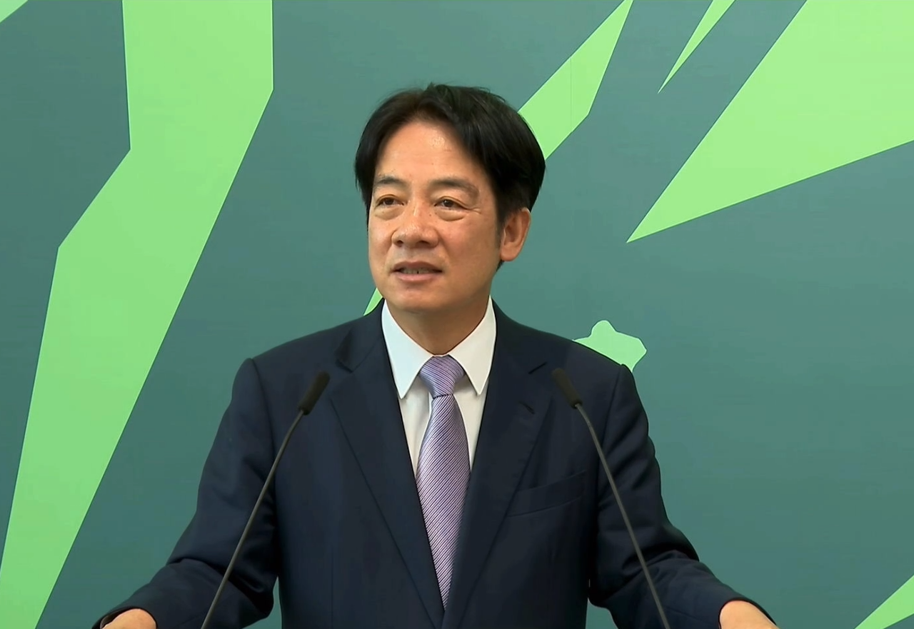 賴清德宣誓就任民進黨主席 林右昌任秘書長