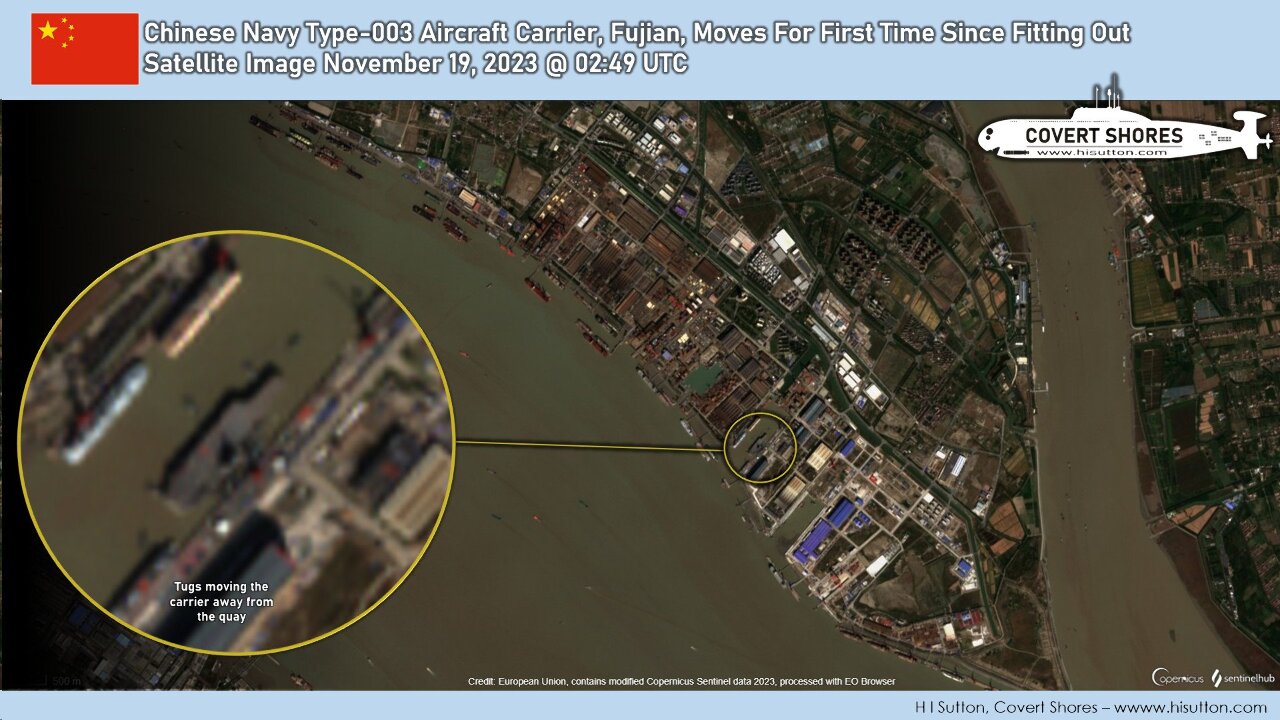 中國國防部：航艦福建號按計畫繫泊試驗
