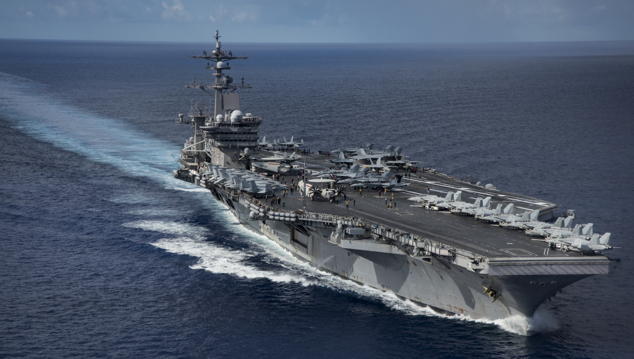 美軍三航艦齊聚印太地區