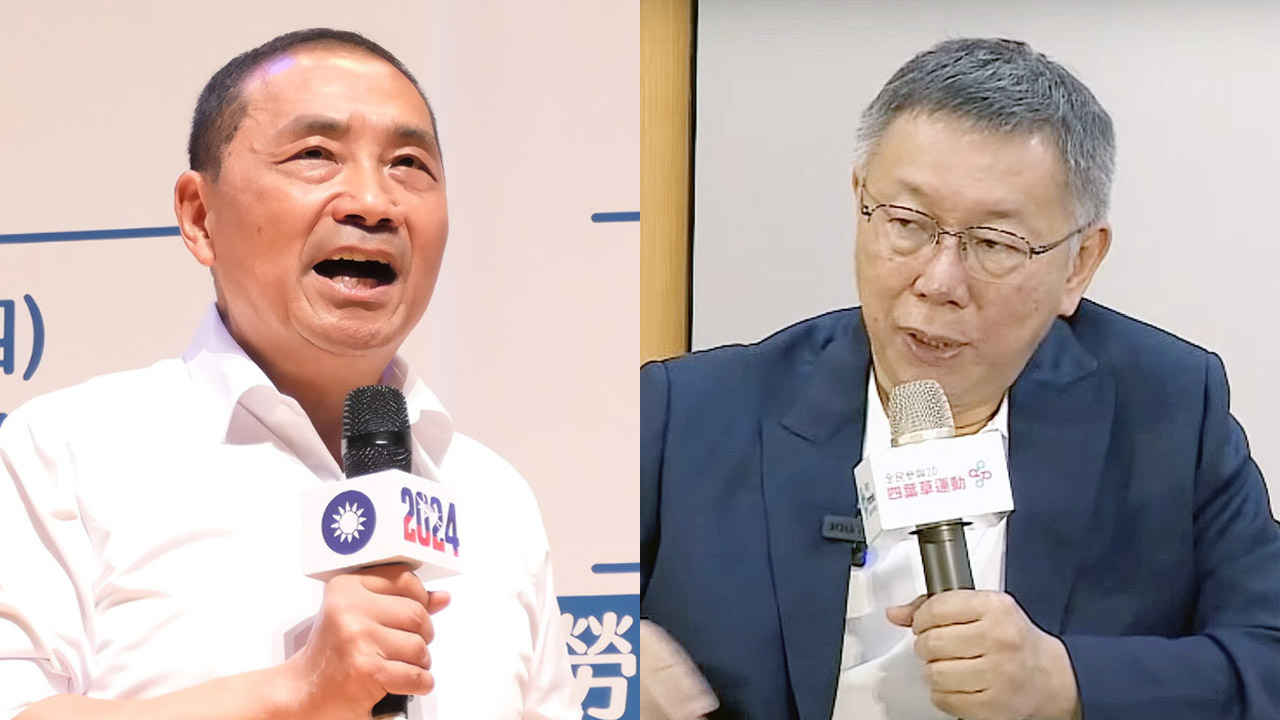 三方公開會談不歡而散藍白難合 柯侯24日將先後登記