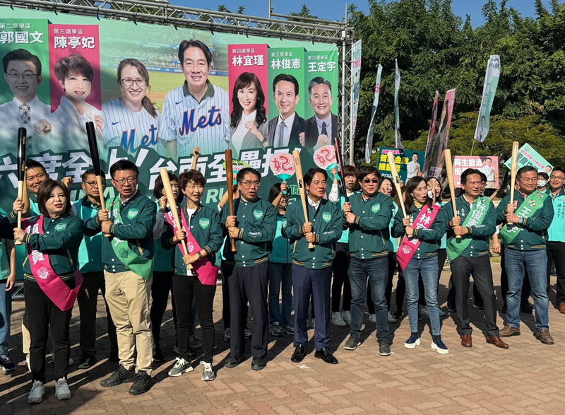 賴清德盼在台南獲破紀錄高票 再批藍白合充滿算計分贓