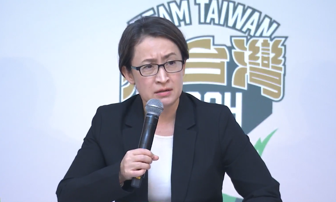 參選後首場國際記者會 蕭美琴：台灣民主和平是參選最大重任